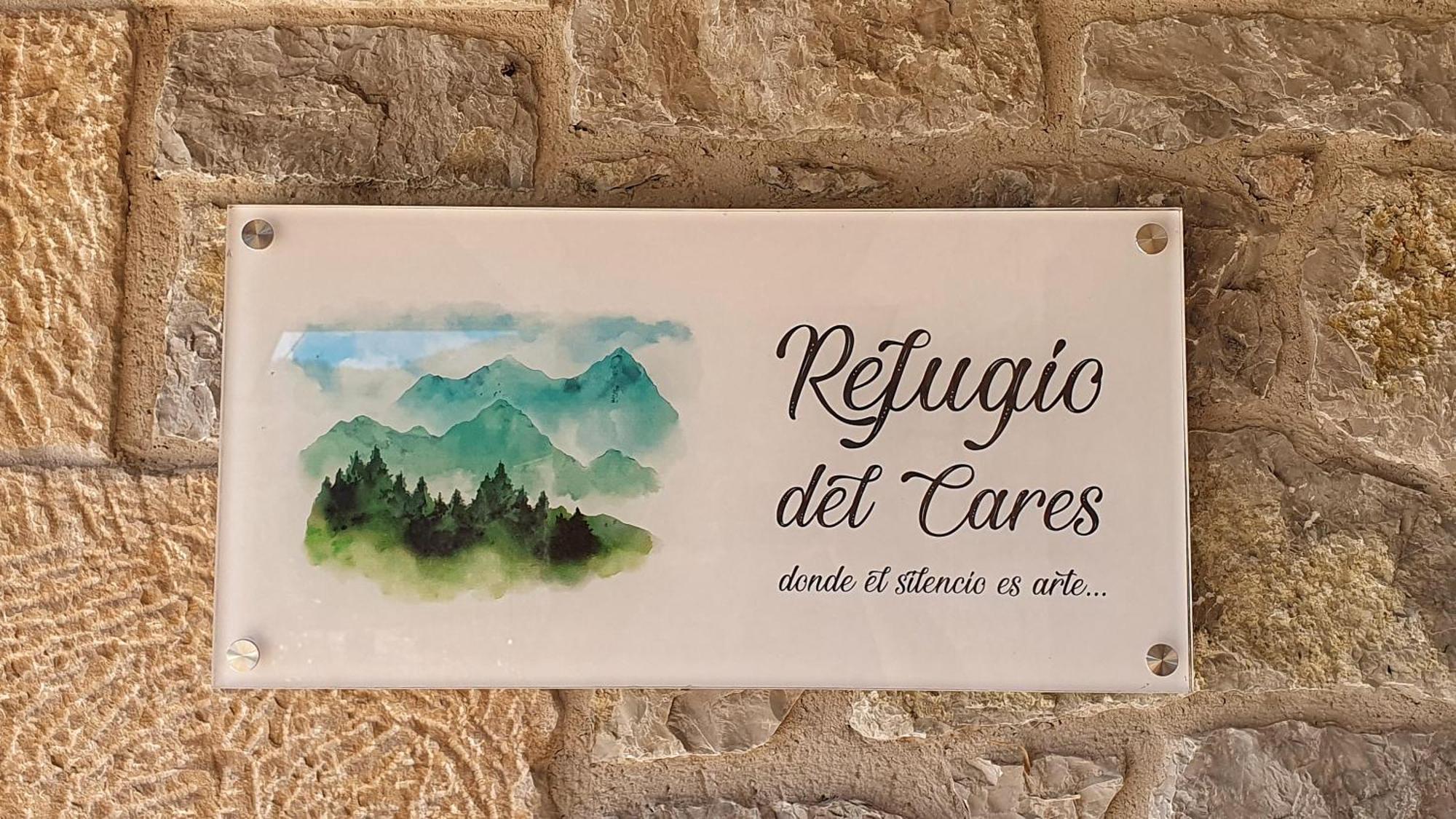 Gasthaus Refugio Del Cares Ortiguero Exterior foto